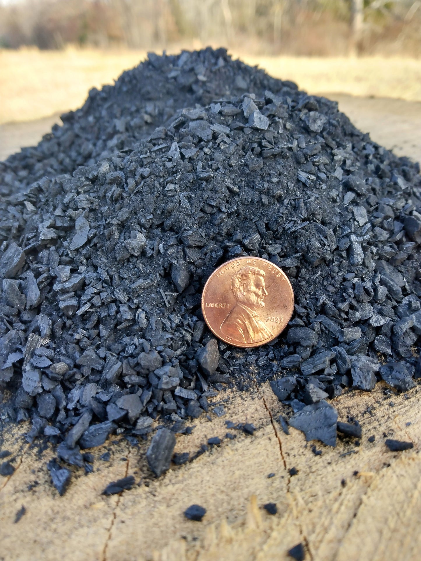 100% Premium Hardwood Biochar